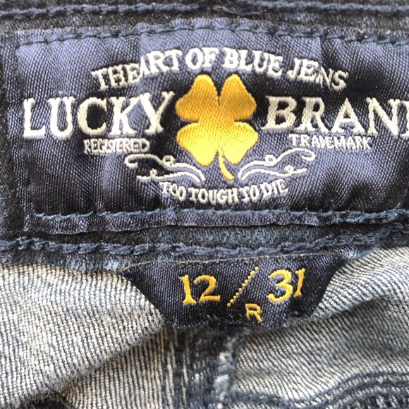 Lucky Brand Womens Lolitaa Skinny Jeans Size 12/31 Blue Denim Mid-Rise Casual - Picture 3 of 16